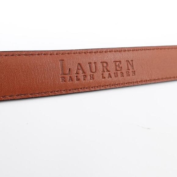 Bundle Lauren Ralph Lauren-Beverly Hills Polo Club Leather Belt Medium Brown - Picture 9 of 16
